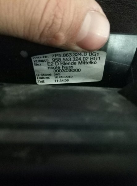 Блок кнопок Porsche Cayenne 958 2010-2014 на Porsche Cayenne 958