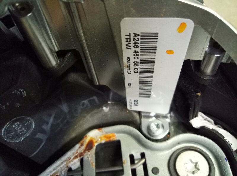 Рулевое колесо для AIR BAG (без AIR BAG) Mercedes-Benz E-Class W212,S212,C207 2009-2016 на Mercedes-Benz E-Class W212,S212,C207
