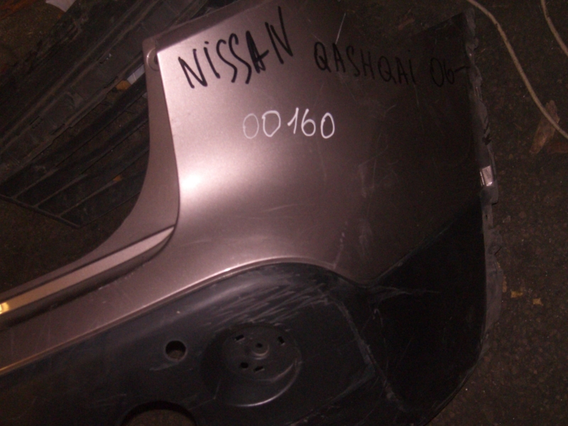Бампер задний Nissan Qashqai J10 2006-2010 на Nissan Qashqai J10