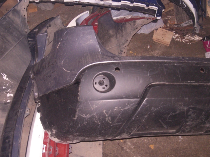 Бампер задний Nissan Qashqai J10 2006-2010 на Nissan Qashqai J10