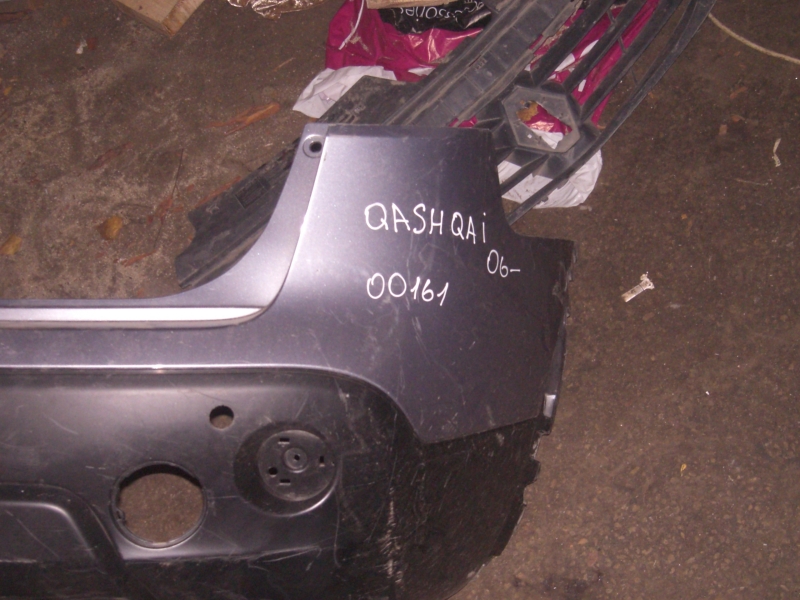 Бампер задний Nissan Qashqai J10 2006-2010 на Nissan Qashqai J10