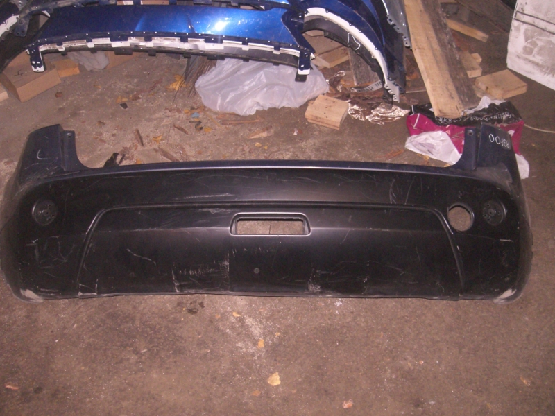 Бампер задний Nissan Qashqai J10 2006-2010 на Nissan Qashqai J10