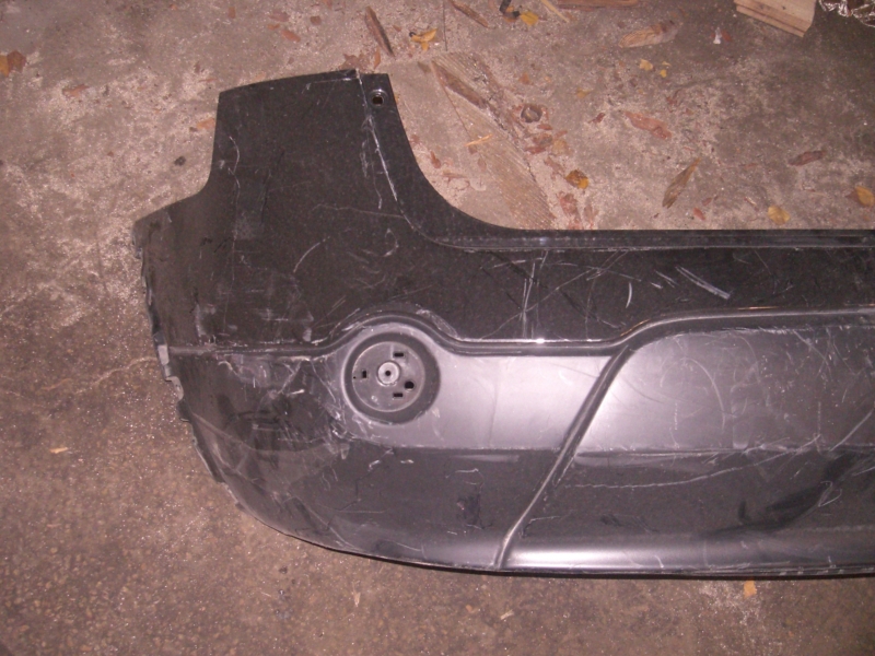 Бампер задний Nissan Qashqai J10 2006-2010 на Nissan Qashqai J10