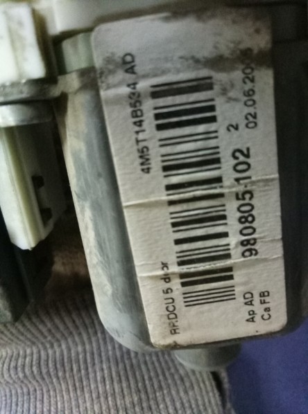 Моторчик стеклоподъемника Ford Focus 2 2005-2008 на Ford Focus 2