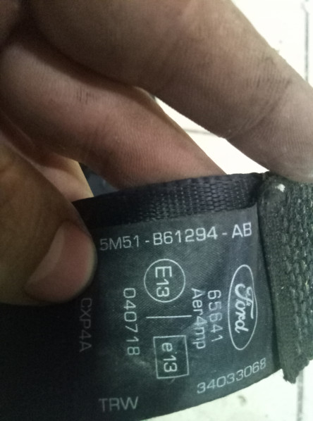 Ремень безопасности Ford Focus 2 2005-2008 на Ford Focus 2