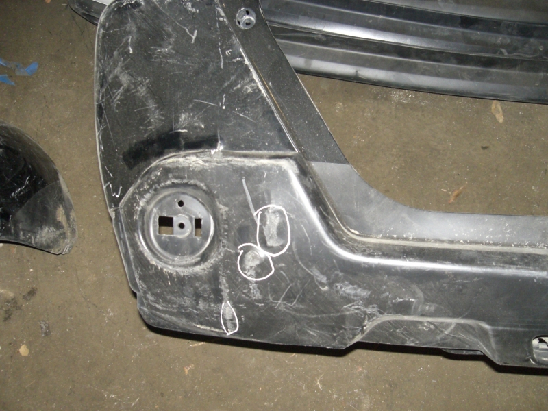 Бампер задний Nissan X-Trail T31 2007-2011 на Nissan X-Trail T31