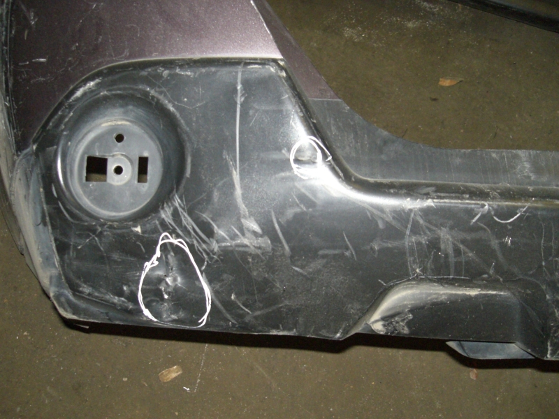 Бампер задний Nissan X-Trail T31 2007-2011 на Nissan X-Trail T31