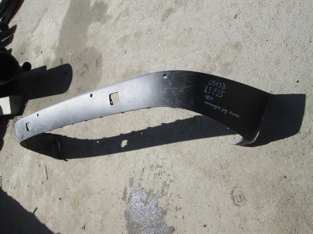Накладка заднего бампера под номер BMW X3 (F25) 2010-2014 на BMW X3 (F25)