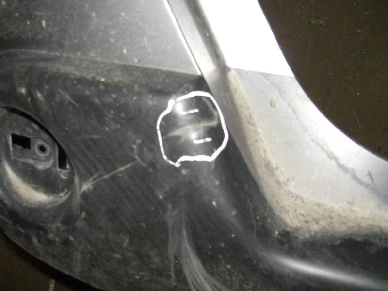 Бампер задний Nissan X-Trail T31 2007-2011 на Nissan X-Trail T31