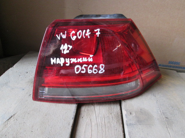 Фонарь задний правый Volkswagen Golf VII 2012-н.в. на Volkswagen Golf VII
