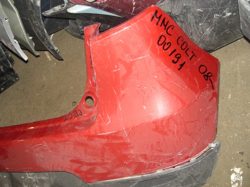 Бампер задний Mitsubishi Colt VII  2008-2012 на Mitsubishi Colt VII 