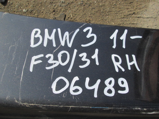 Накладка на порог (наружная) BMW 3-Series (F3x) 2011-2016 на BMW 3-Series (F3x)
