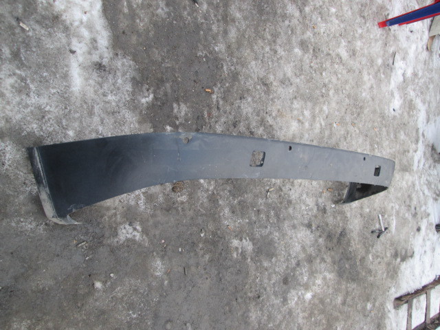 Накладка заднего бампера под номер BMW X3 (F25) 2010-2014 на BMW X3 (F25)