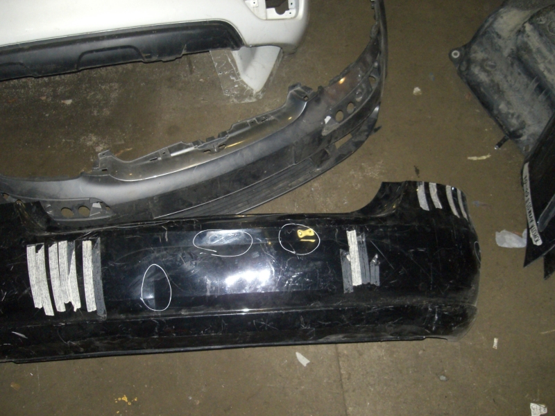 Бампер задний Volkswagen Polo V 2009-2015 на Volkswagen Polo V