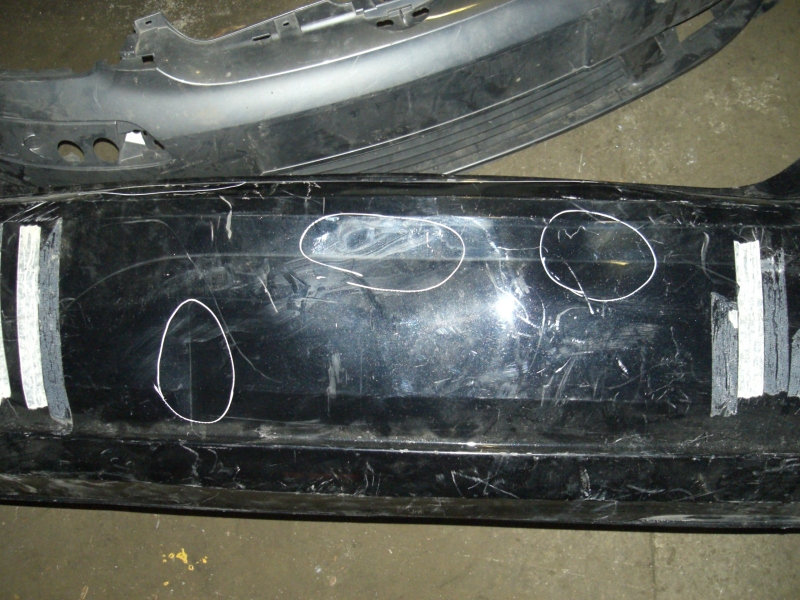 Бампер задний Volkswagen Polo V 2009-2015 на Volkswagen Polo V