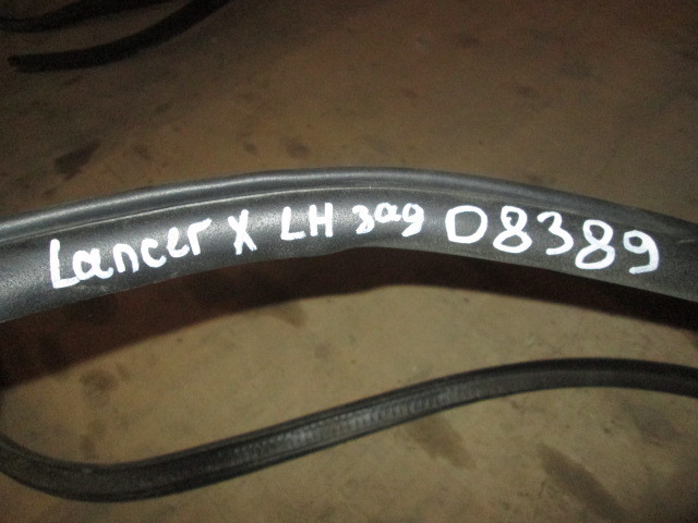 Уплотнитель двери задний левый(кузов) Mitsubishi Lancer X 2007-н.в. на Mitsubishi Lancer X