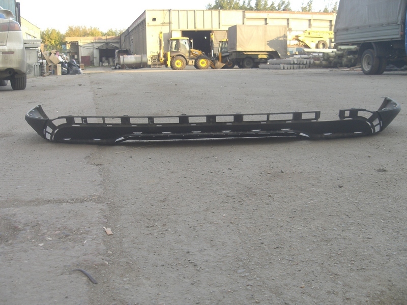 Накладка заднего бампера под номер Mercedes-Benz M-Class W166 2011-2015 на Mercedes-Benz M-Class W166