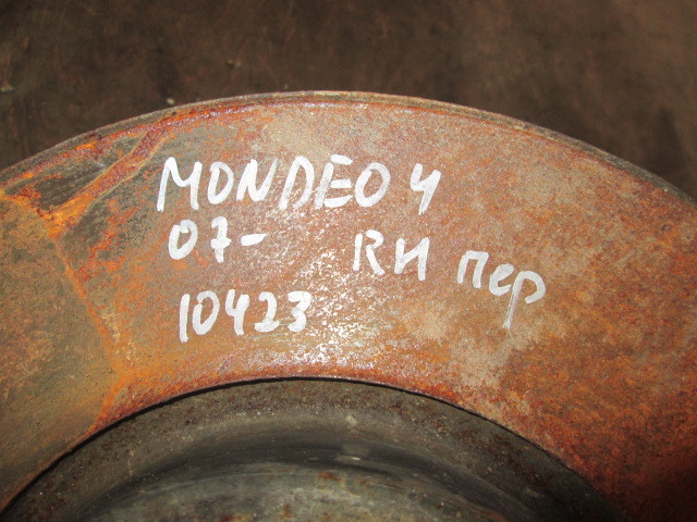 Диск тормозной передний вентилируемый правый Ford Mondeo 4 2007-2010 на Ford Mondeo 4