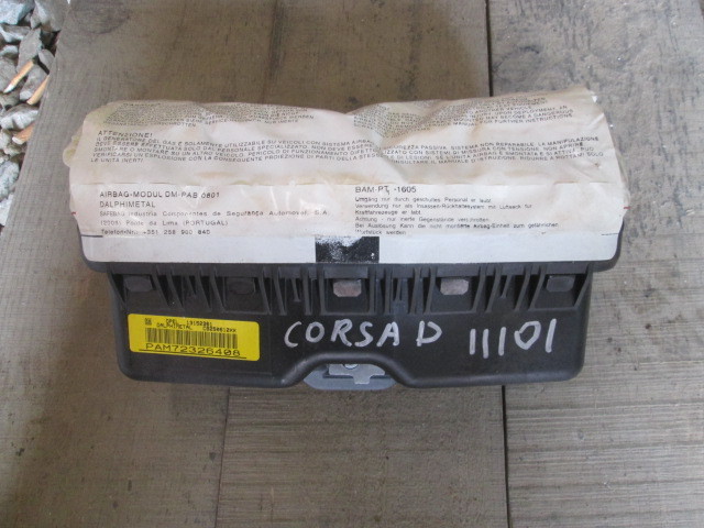 Подушка безопасности пассажирская (в торпедо) Opel Corsa D  2010-2014 на Opel Corsa D 