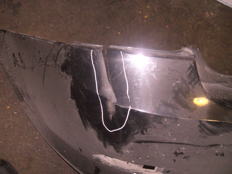 Бампер задний Renault logan I 2004-2009 на Renault logan I