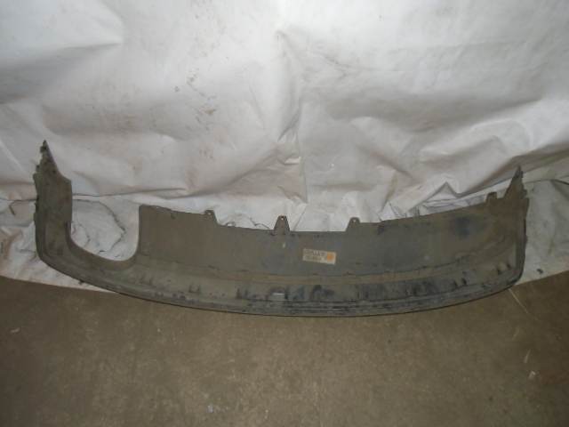 Накладка заднего бампера под номер Audi A4 (B8) 2007-2011 на Audi A4 (B8)