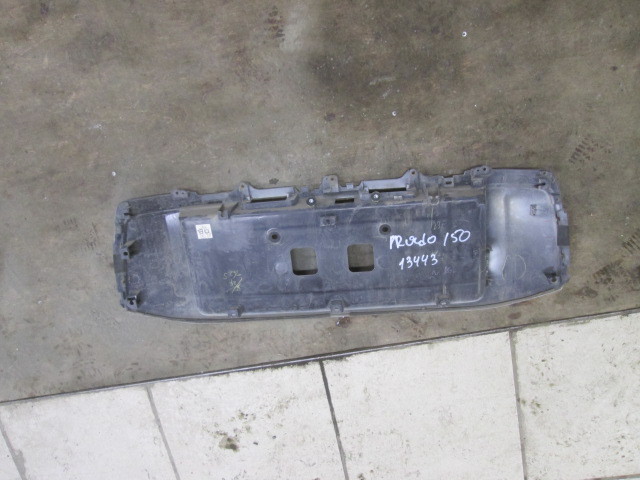 Накладка переднего бампера под номер Toyota Land Cruiser Prado 150 2009-2013 на Toyota Land Cruiser Prado 150