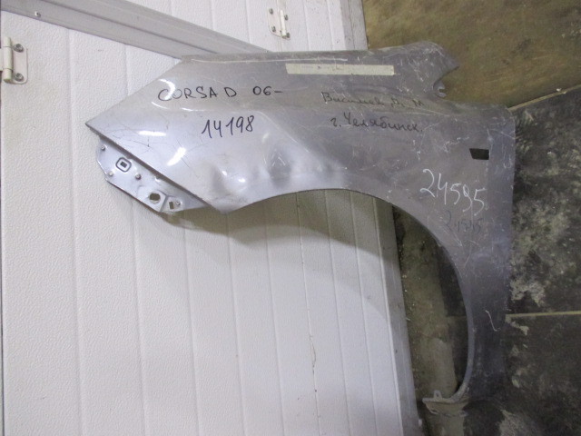 Крыло переднее левое Opel Corsa D  2010-2014 на Opel Corsa D 