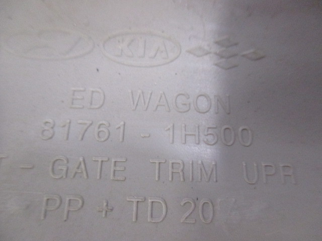 Обшивка багажника Kia Ceed (ED) 2006-2012 на Kia Ceed (ED)